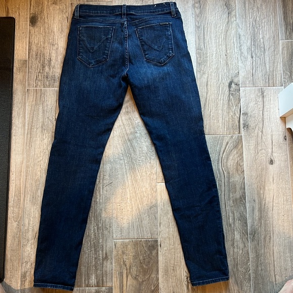 Hudson Krista Super Skinny Distressed dark denim size 29 - Picture 8 of 10